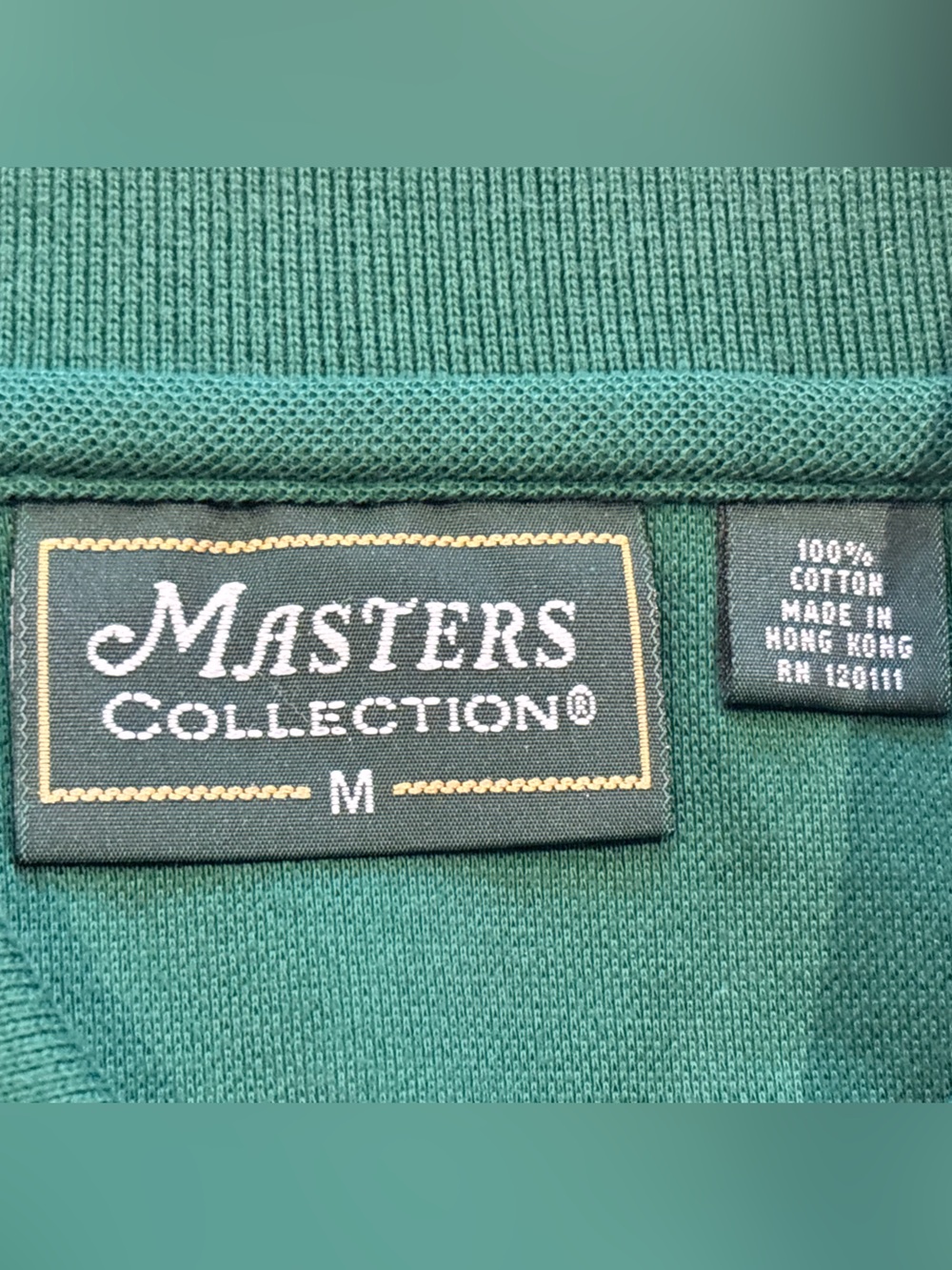 Masters Green Polo Shirt - New with tags - Picture 5 of 5